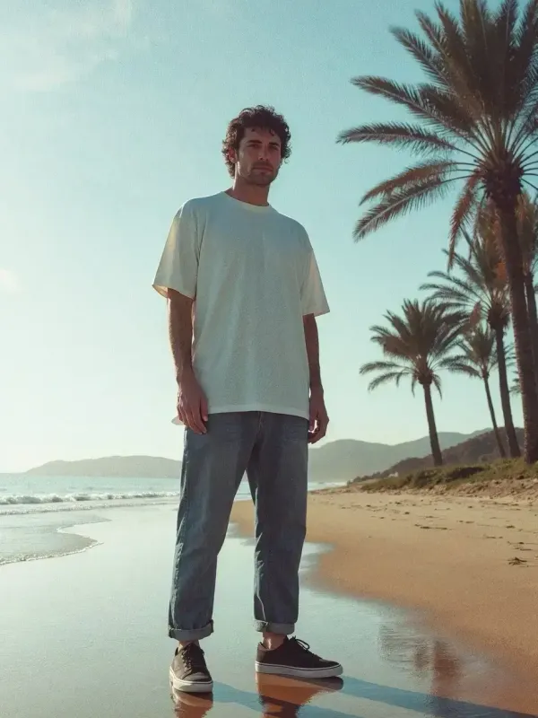 Produkt Ocean Whisper Jeans Obraz